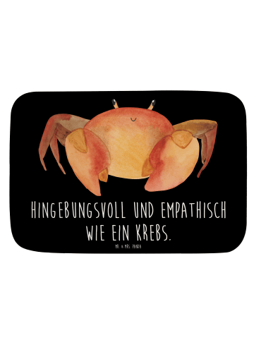 Mr. & Mrs. Panda Badevorleger Sternzeichen Krebs mit Spruch in Schwarz
