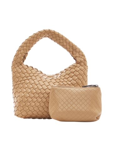 Usha Schultertaschen in Beige