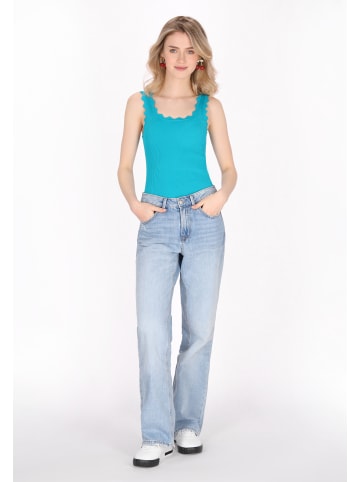 myMo Women Top in turquoise