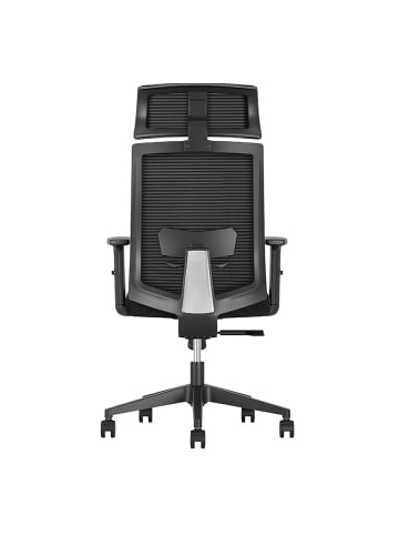 Lykke Bürostuhl Comfort in Schwarz 56.5x63.5x127.6cm
