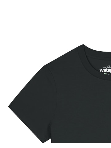 wat? Apparel T-Shirt Königin der Herzen in Schwarz