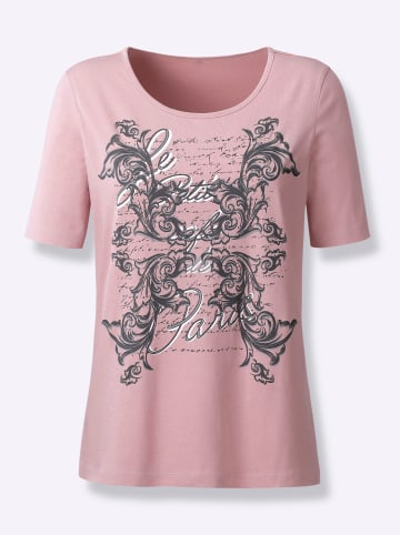 Sieh an! Kurzarm-Shirt in hortensie-anthrazit