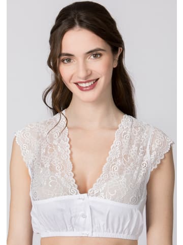 Stockerpoint Stockerpoint Dirndlbluse Aveline in weiss