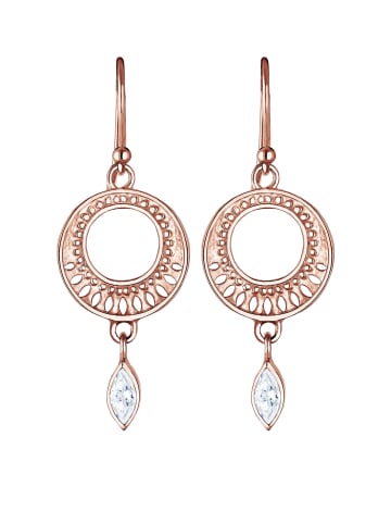 Elli Ohrringe 925 Sterling Silber Ornament in Rosegold