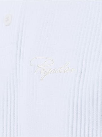 PEGADOR Poloshirt Signar in weiß