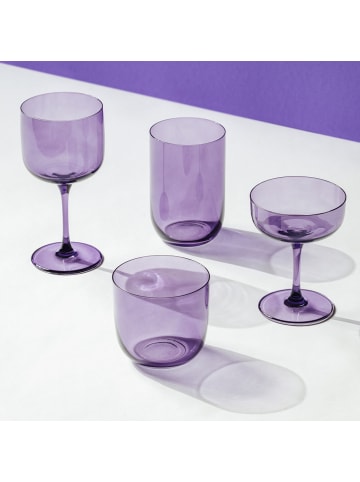 like. by Villeroy & Boch 2er Set Sektschalen / Dessertschalen Like Glass 100 ml in Lavender