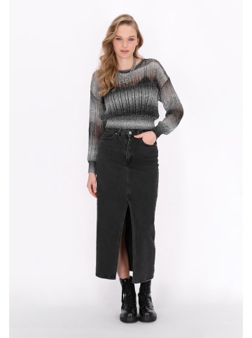 myMo ROCKS Women Sweater in black white
