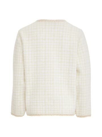 CARNEA Damen Strickjacke in Wollweiss