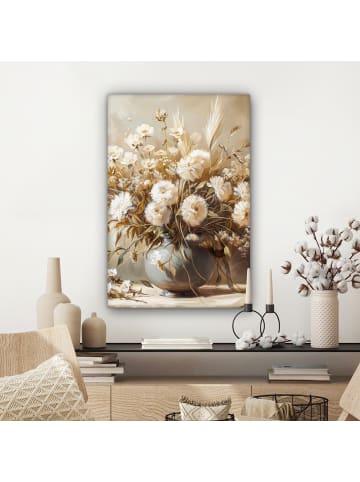 MuchoWow Leinwand bilder Elegante Blumen (BxH)