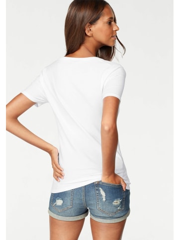 Vivance by Lascana T-Shirt in weiß