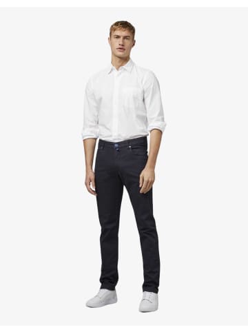 Meyer Baumwollhose M5 Slim in marine