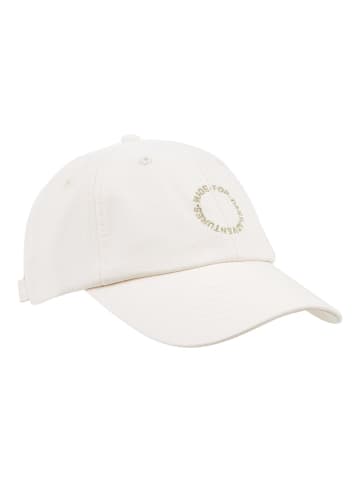 Camel Active Baseball Cap aus reiner Baumwolle in Weiß