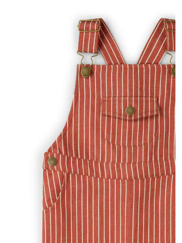 Little Green Radicals Latzhose Shorts in Rot