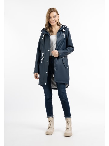 ICEBOUND Damen Regenmantel in Marine