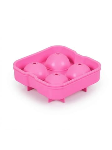 relaxdays 2 x Eiswürfelform in Pink