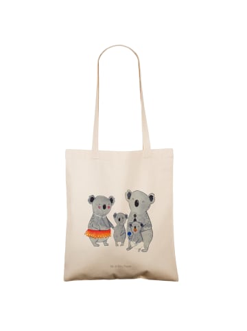 Mr. & Mrs. Panda Tragetasche Koala Familie ohne Spruch in Creme