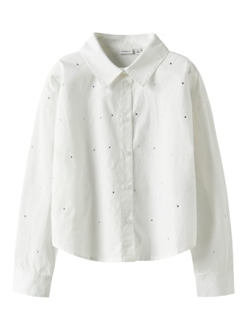 name it Langarmbluse NKFRHING LS SHIRT in bright white