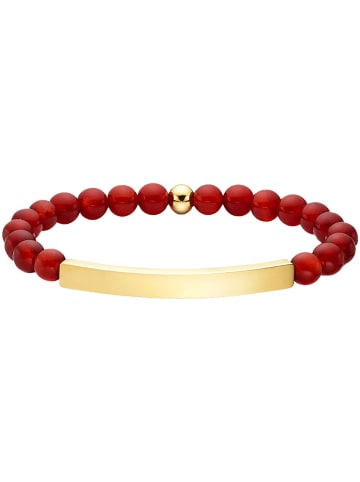 Aniston Armband in gelbgolfarben-rot