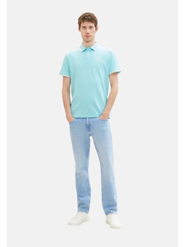 Tom Tailor Poloshirt 'Basic' in hellblau