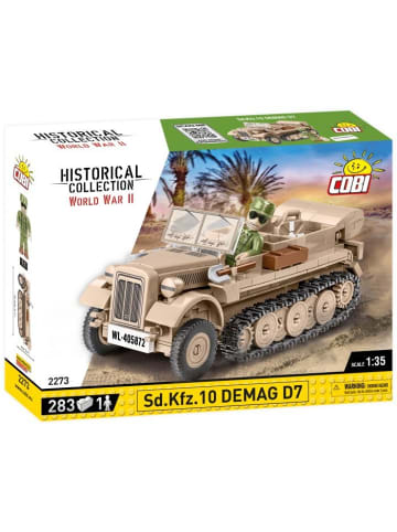 Cobi Modellbauset Klemmbausteine 2273 Sd.Kfz 10 Demag D7 - ab 7 Jahre