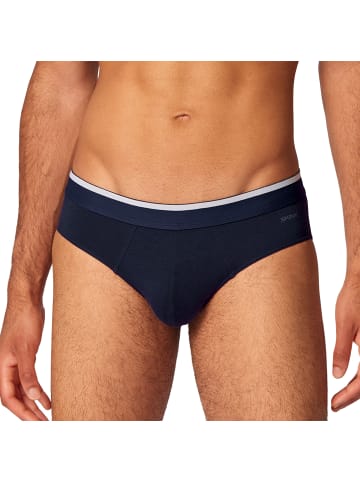 Skiny 3er Pack Briefs Cotton Multipack in Dunkelblau