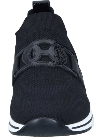 remonte Slipper in schwarz-metallic/black/schwarz