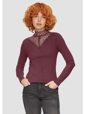 QS T-Shirt in 3900_bordeaux