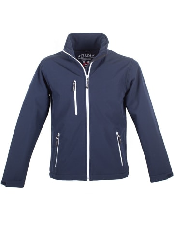 BMS Softshelljacke "Jacke Softshell Herren Stealth" in Blau