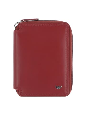 Golden Head Polo Geldbörse RFID Schutz Leder 12.5 cm in rot