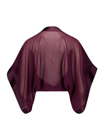 Vera Mont Chiffonstola mit 3/4 Arm in Strong Aubergine