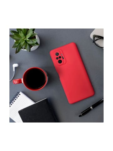 COFI 1453 Soft Hülle für XIAOMI Redmi Note 15 5G Rot Handyhülle Stoßfest in Rot