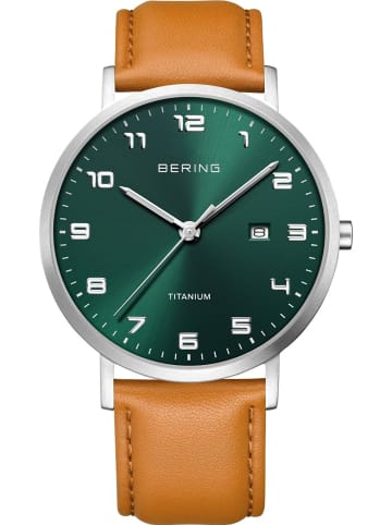 Bering Uhr in Grün