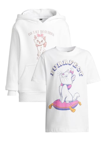 Mister Tee Sweat & Fleece - Hoody in white+white