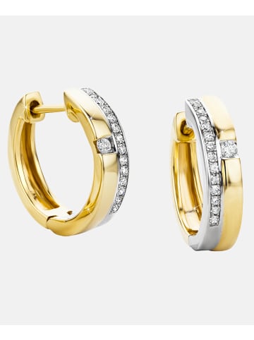 Diamant L'éternel Ohrringe aus 375 Gelbgold mit Diamant