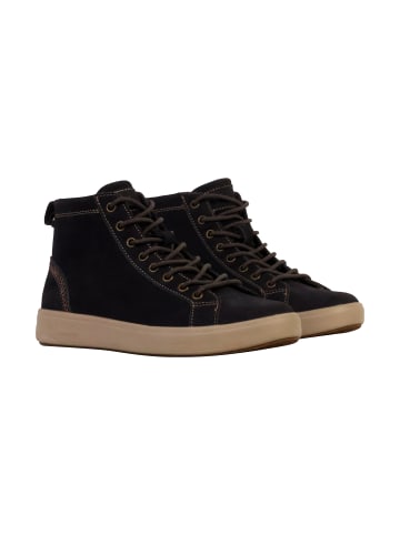 natural world Hohe Sneaker aus Leder Blau