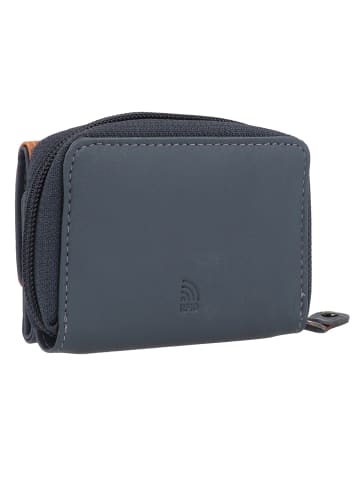 Greenburry Nappa Geldbörse RFID Schutz Leder 11 cm in grey-tan