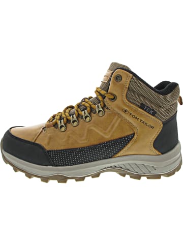 Tom Tailor Schnürstiefel Braun