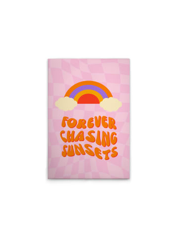 A.S. Création Leinwandbild Canvas Sunsets  Rosa