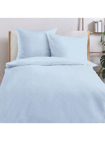 Traumschlaf Bettwäsche Nevio in blau