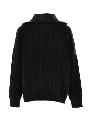 VIRITA Women Strickjacke in Dunkelschwarz