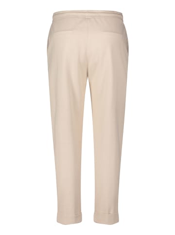 BETTY & CO Schlupfhose mit Bindegürtel in Beige