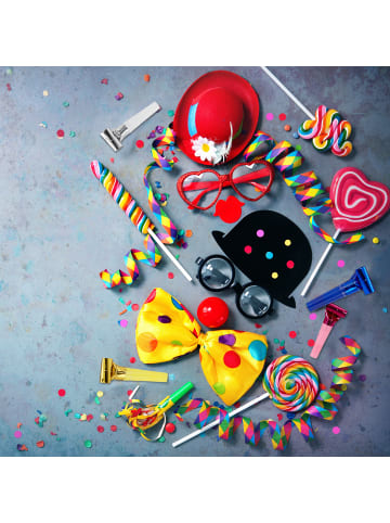 relaxdays 150x Partytröten in Bunt