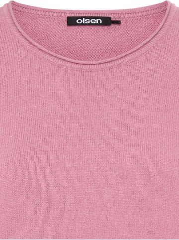 Olsen Strickpullover Henny in altrosa - 0001