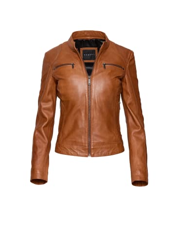 Bugatti Lederjacke BULady-110 in Cognac