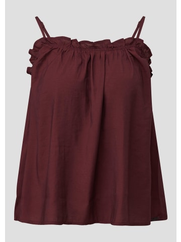QS Bluse in 4923_bordeaux