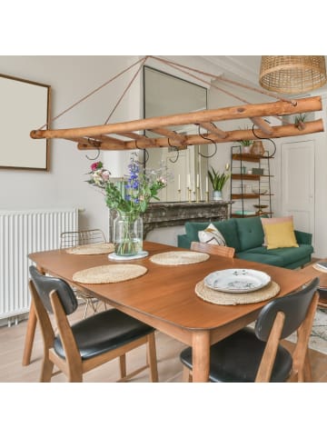 UNUS Dekoleiter Holzleiter hängend in Old Look