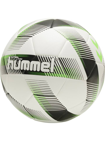 Hummel Hummel Fußball Futsal Storm Erwachsene in WHITE/BLACK/GREEN