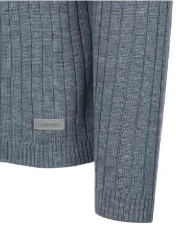 Calvin Klein Stehkragenpullover für Herren in grau