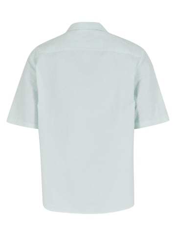 Urban Classics Urban Classics Herren Relaxed Seersucker Short Sleeve Shirt in frostmint