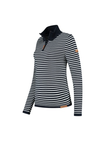 TRAVELIN' Jumper Nacka in Marine